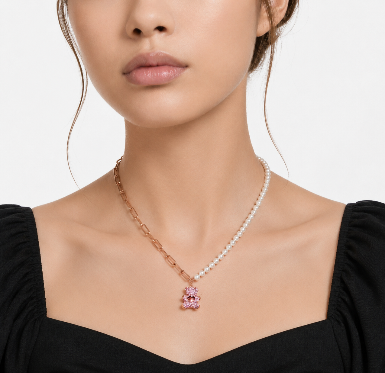 Colier Rosé Teddy Célise