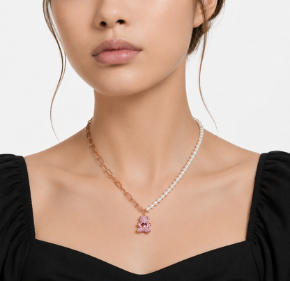 Colier Rosé Teddy Célise