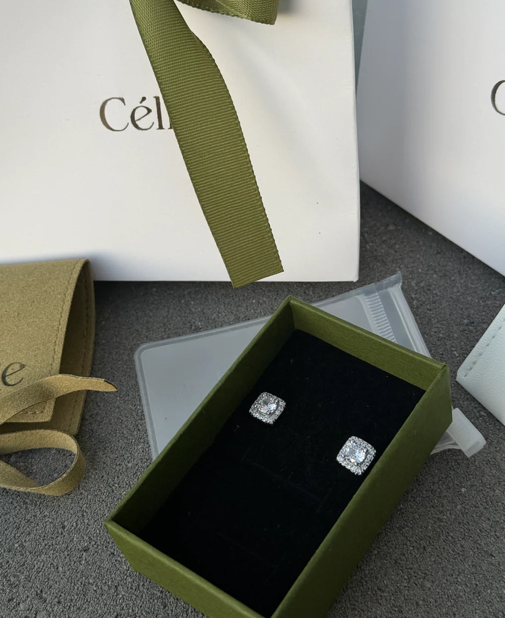 Cercei Square Célise Jewels 925
