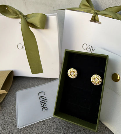Soleil Earrings - Cercei Célise Jewels