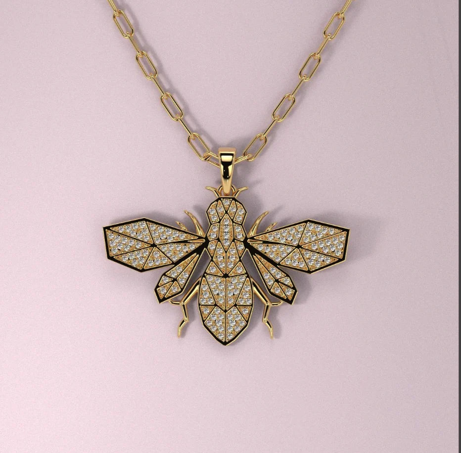 Honey Bee Necklace - Colier Célise