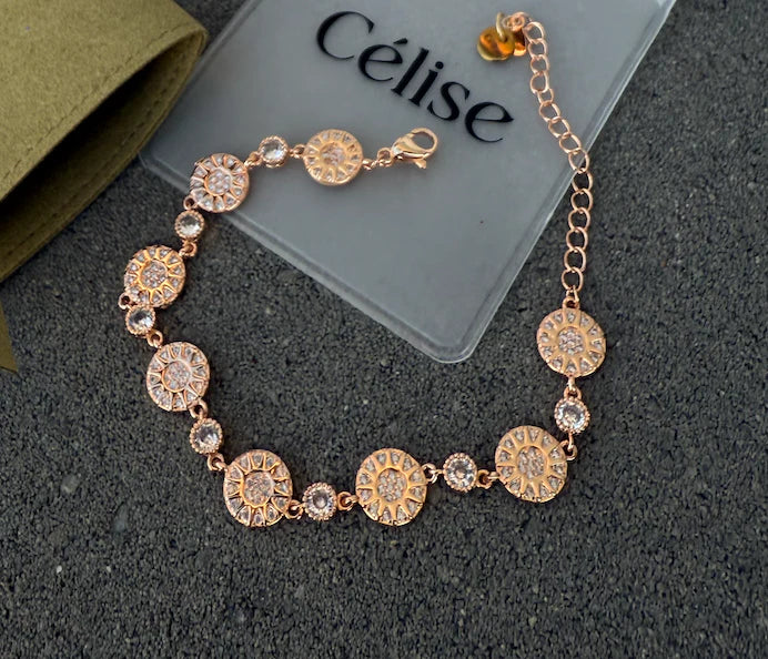 Soleil Charm Bracelet - Bratara Célise Jewels