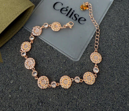 Soleil Charm Bracelet - Bratara Célise Jewels