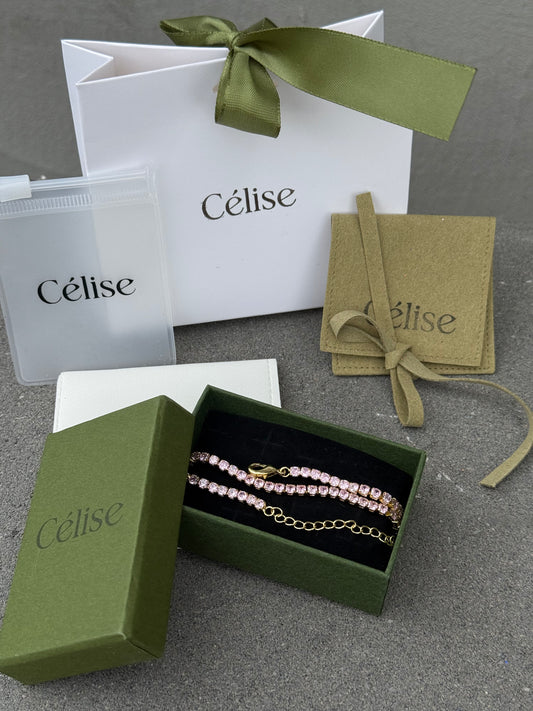 Colier Pink Glow Célise