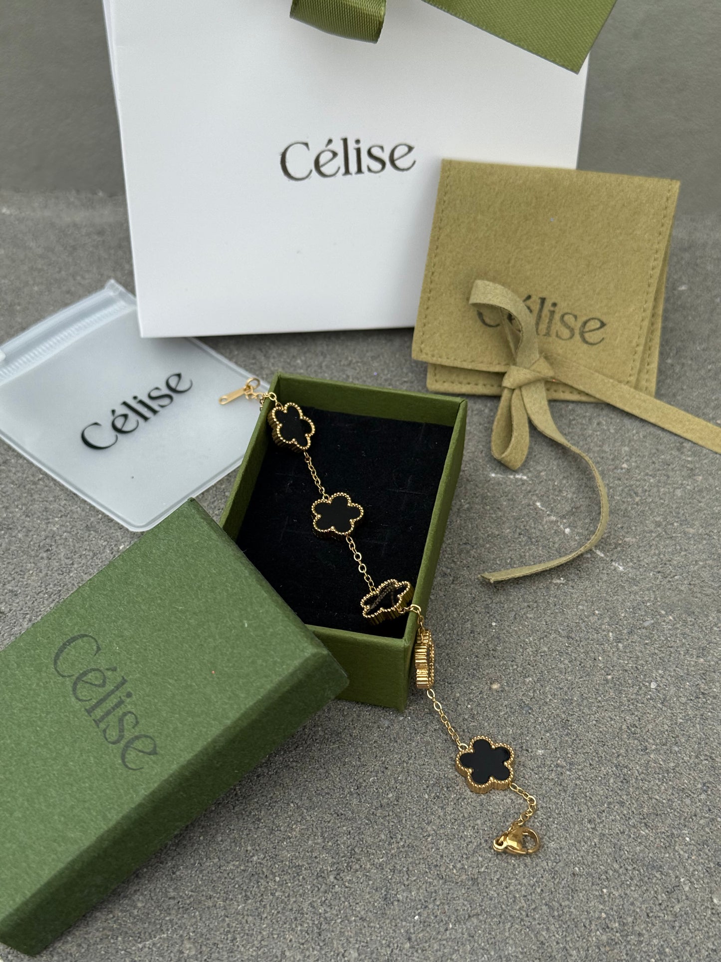 Bratara Van Luxury - Célise Jewels Black