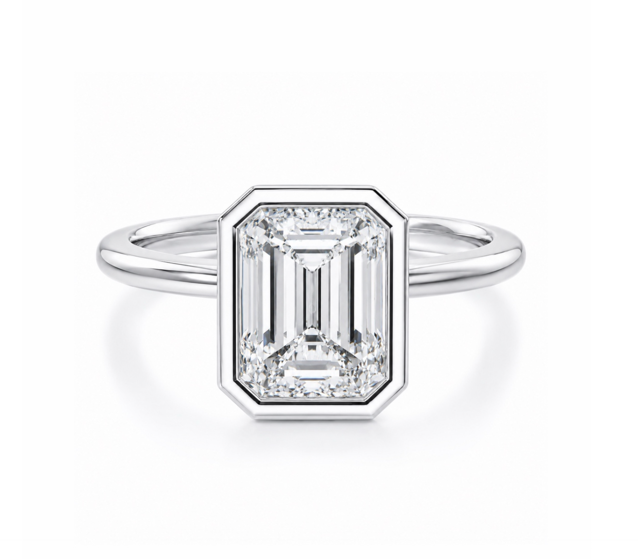 Inel Logodna Éternelle Emerald Diamond Célise