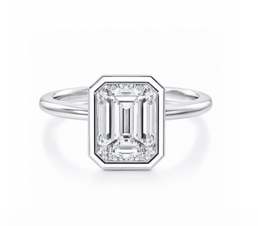 Inel Logodna Éternelle Emerald Diamond Célise